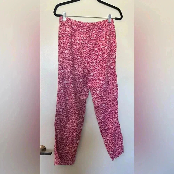 Victoria’s Secret Pink Print Flannel Pajama Pants with Pockets in Size Small - Picture 4 of 5